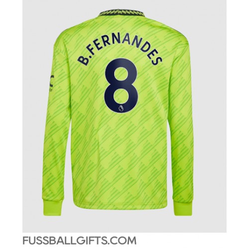 Manchester United Bruno Fernandes #8 Fußballbekleidung 3rd trikot 2022-23 Langarm